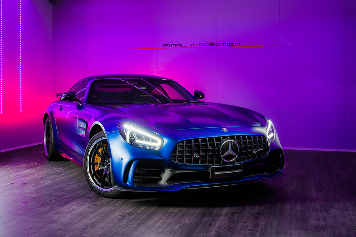 Mercedes-Benz : 2020 AMG GTR : Magno Blue : Rejuvenation Detail