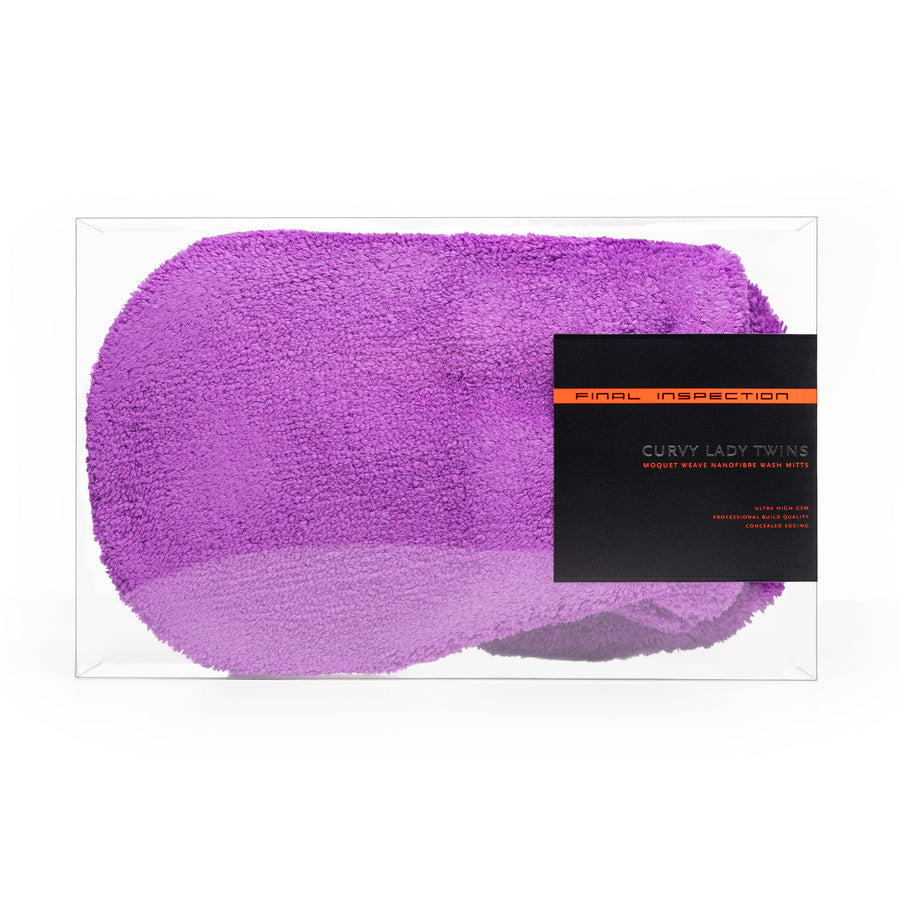 NanoFibre 'Curvy Lady' Wash Mitt -TWIN PACK