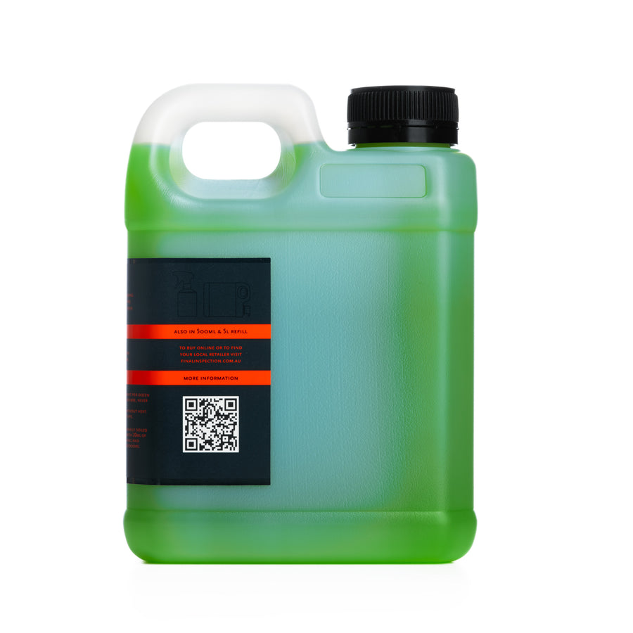 Peppermint Microfibre Wash 1L Concentrated Refill