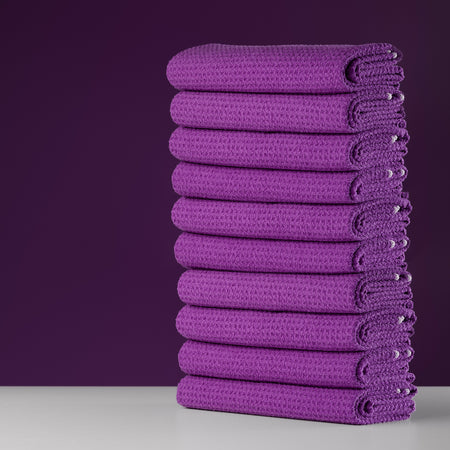 Waffle Weave Drying Towel MINI 10 Pack