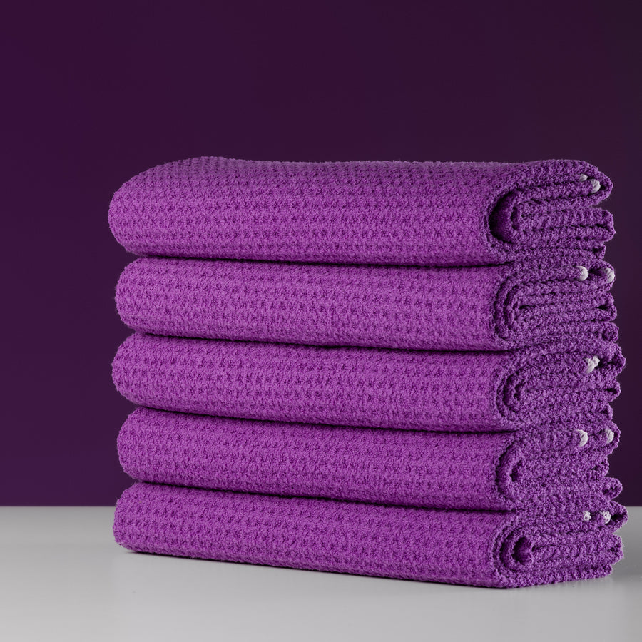 Waffle Weave Drying Towel MINI 5 Pack
