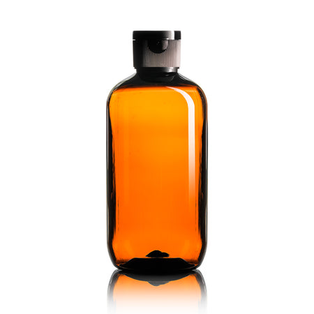 250ml (8.5 fl oz)Amber Bottle w/ Pop-Top